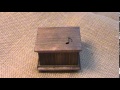 Grandfather's clock music box
