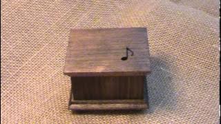 Grandfather's clock music box