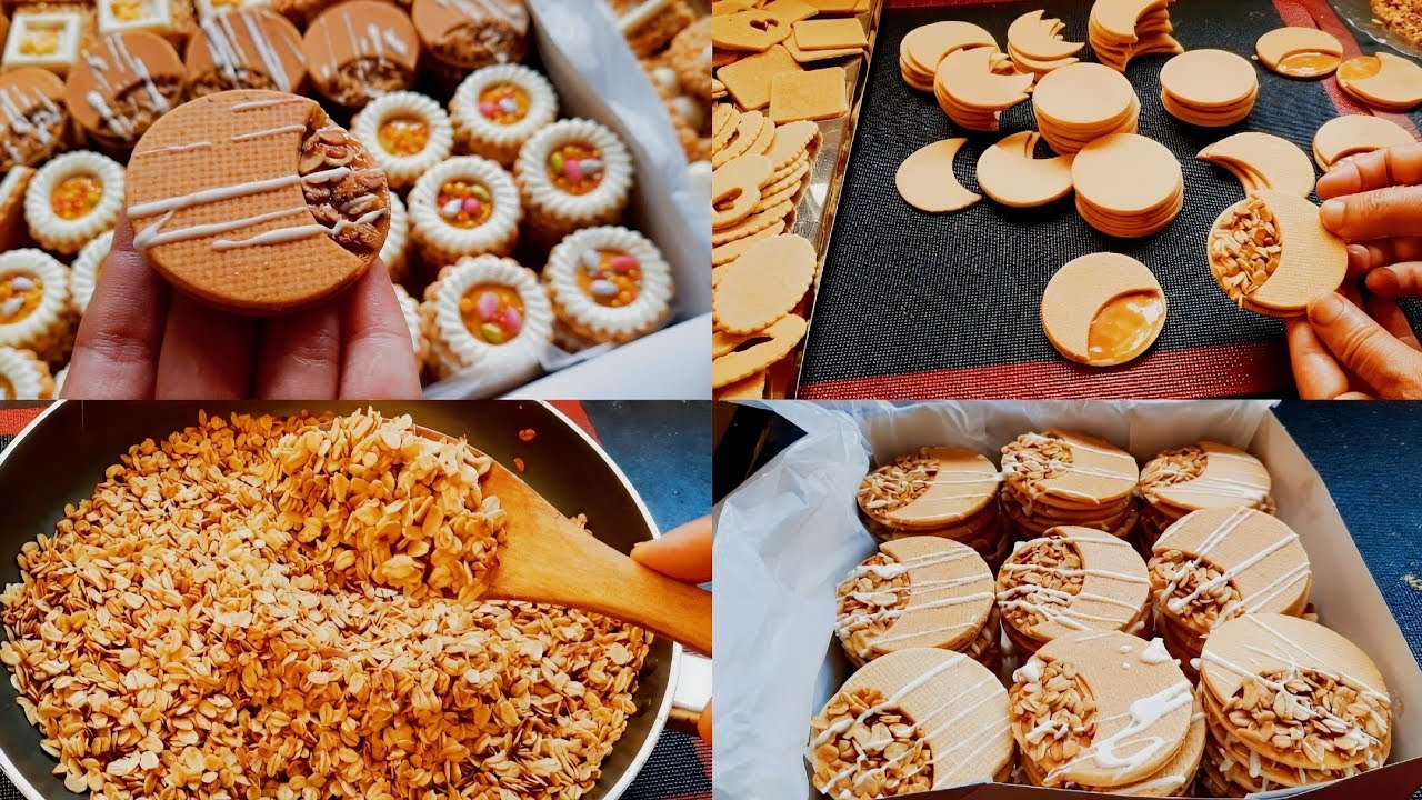 شوفان كراميليزي (خرطال) مقرمش وشحال لذيييذ😋 لتزين صابلي والحلويات سريع التحضير جربيه والله ماتندمي