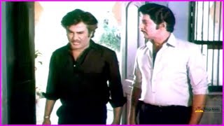 Rajinikanth And Sobhan Babu Superb Scenes - Jeevana Poratam Movie Scenes
