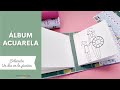 Cómo hacer tu propio Mini SKETCHBOOK para acuarela