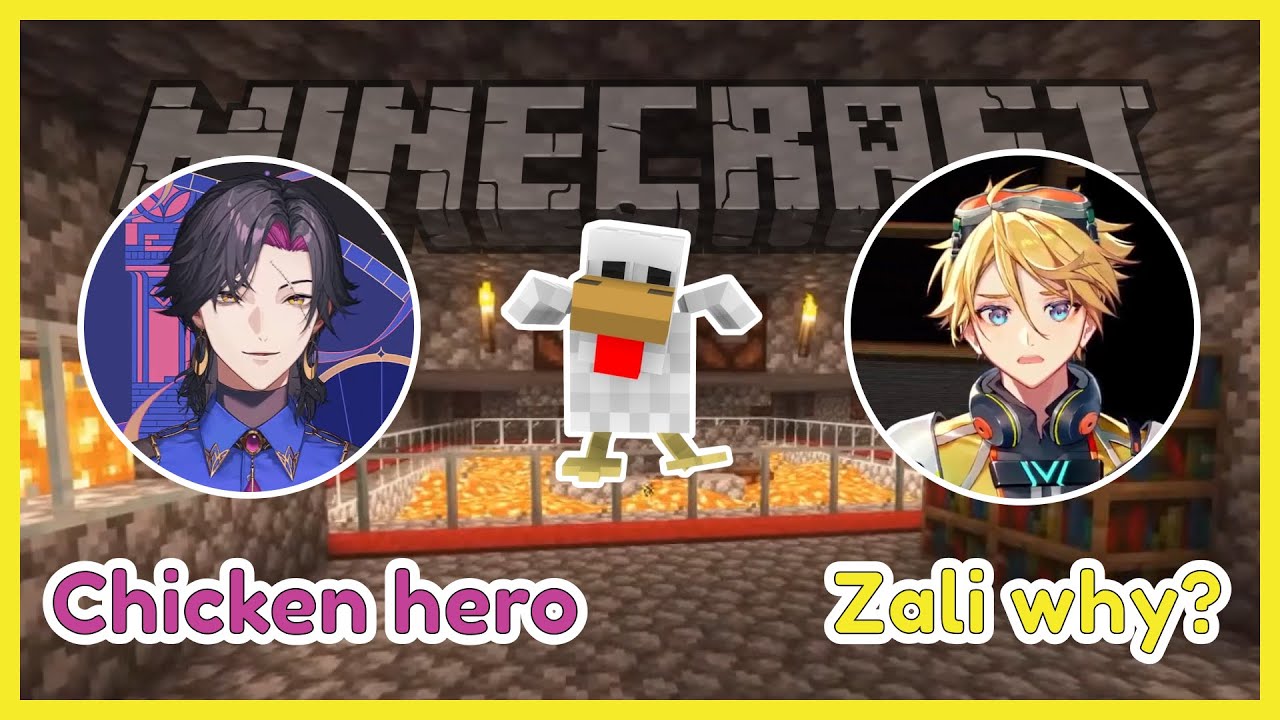 Wilson suffers in Zali's Minecraft Dungeon