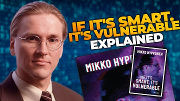 Mikko Hyppönen explains the origins if his book "If It