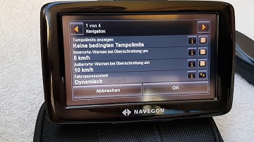 Navigon, wie Blitzen einstellen?Radarwarner