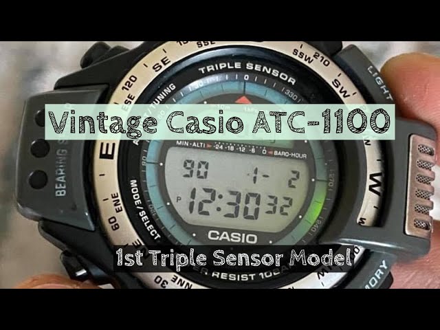 Vintage Casio ATC-1100 - YouTube