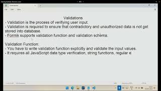 Mastering Form to Form Validation with Formik Manual Functions, Yup, and Formik Components Day 23