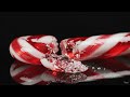 Crystal Candy Cane Swirl Cutting ASMR 🍬 – Extreme Crunchy Glass Sounds