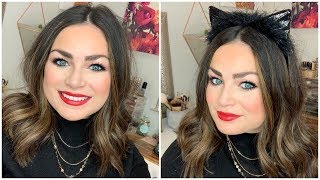 Get Ready With Me for Halloween 👻 AKA I did my makeup then put on cat ears