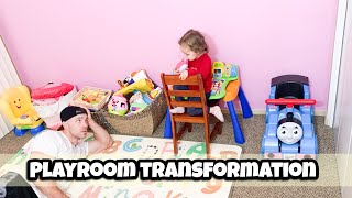 Speech Therapy At Home Room Playroom Transformation Autism