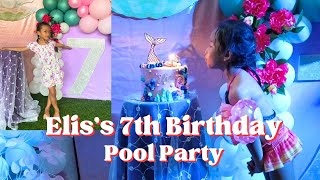 ELIS'S 7TH BIRTHDAY POOL PARTY/ANG LAYAS NA LOLA/ Pinay Lola