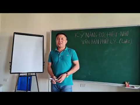 Kỹ năng: Đọc - Hiểu - Nhớ văn bản pháp luật hiệu quả nhất. - youtube