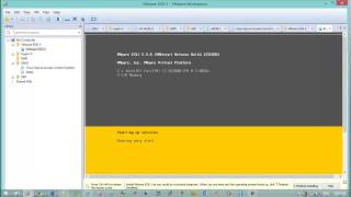 VMware esxi 5 5 installation and configuration