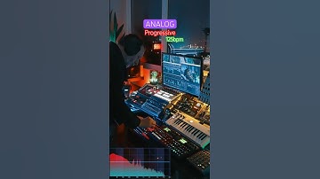 Progressive techno analog studio #edm #electronicmusic #hardware #music #dj #live