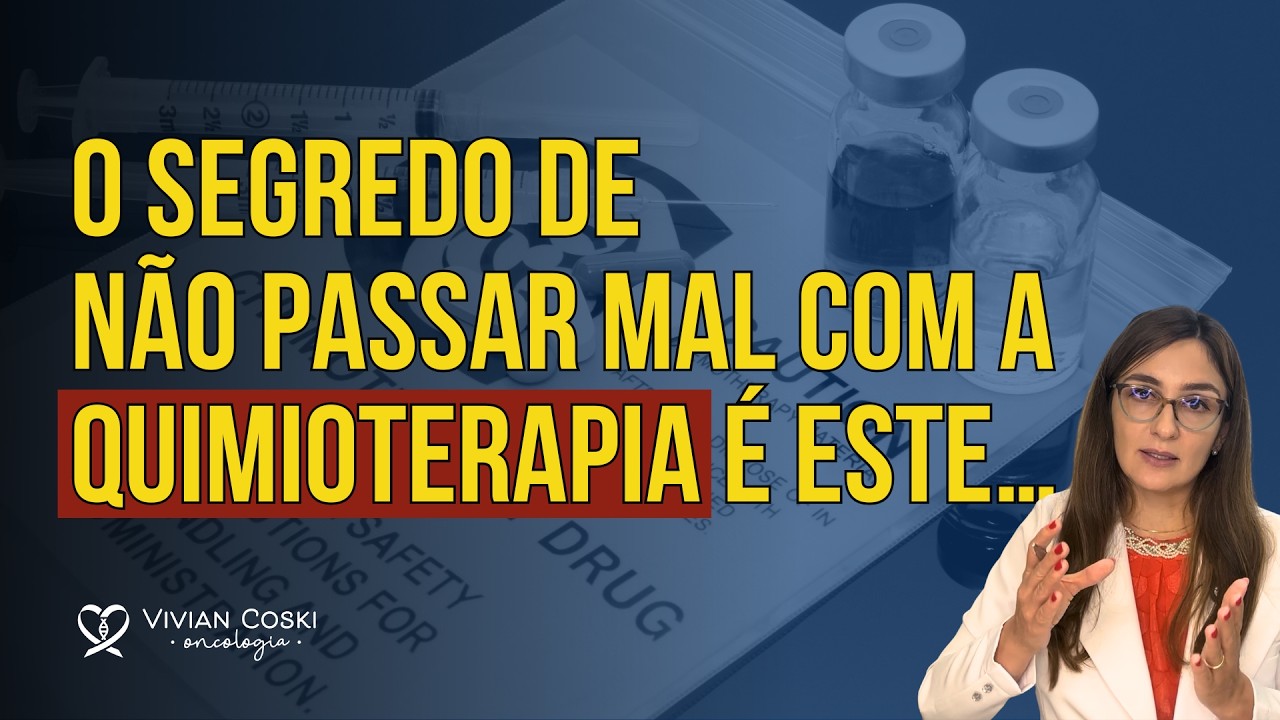 O segredo de não passar mal com a quimioterapia é este…