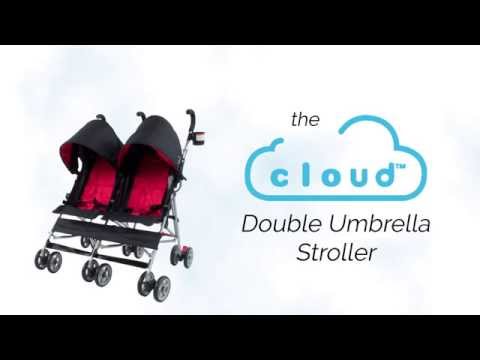 side by side double umbrella stroller