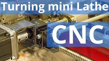 Simple conversion of a mini lathe into CNC