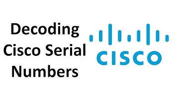 How to Decode Cisco Serial Numbers