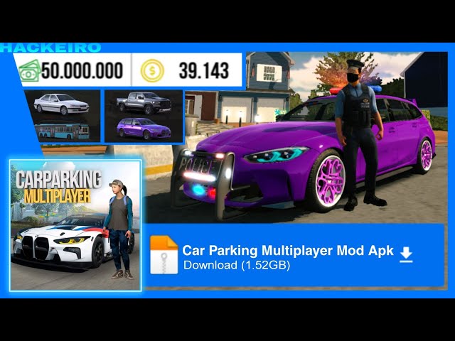 Car Parking Multiplayer Dinheiro Infinito + Carros Desbloqueado v 4.8.8.9 