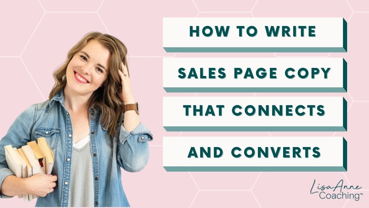 How To Write Sales Page Copy That Connects And Converts with Jess ...