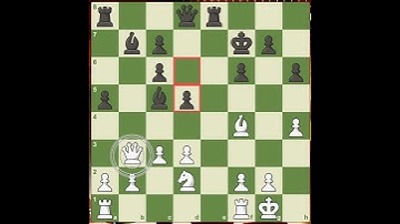 Hilarious Chess Puzzle Animation: "Light Squared Loose End" #chess #ChessComedy