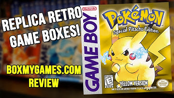 Replica Game Boxes for Your Retro Games! | Boxmygames.com Review