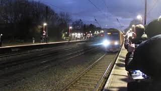 Flying Scotsman Flies Past Longbridge Station December 13th 2023