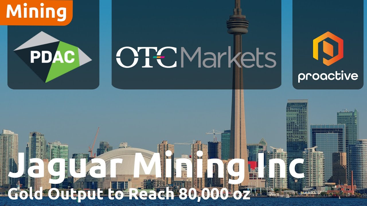 Jaguar Mining Gold Output to Reach 80,000 oz
