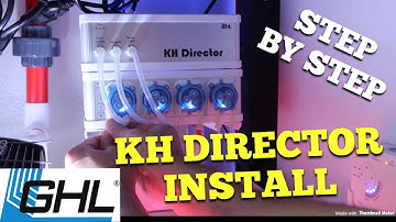GHL KH Director Step By Step Install (Automatic Alkalinity Tester)
