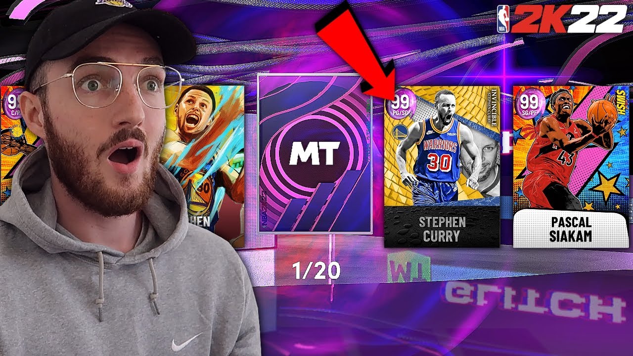 Pack Addict 72 My Swish Packs are JUICED Invincible Steph Curry