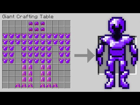 Minecraft მაგრამ რასაც დაქრაფთავ უზარმაზარია!