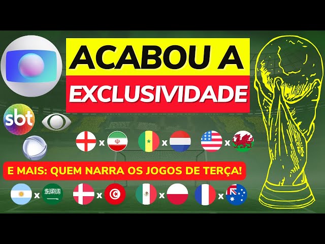 Globo vai exibir somente a metade dos jogos da Copa do Mundo de 2026 :  r/futebol