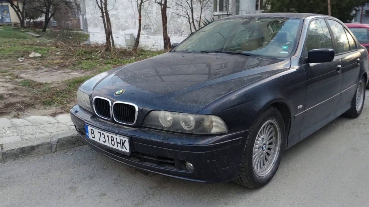 BMW 520i e39 2.2 facelift 170 hp M54B22 YouTube