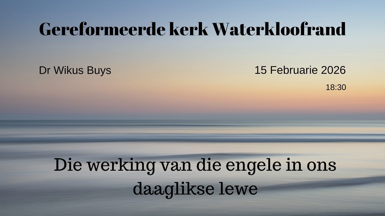 Die werking van engele in ons daaglikse lewe