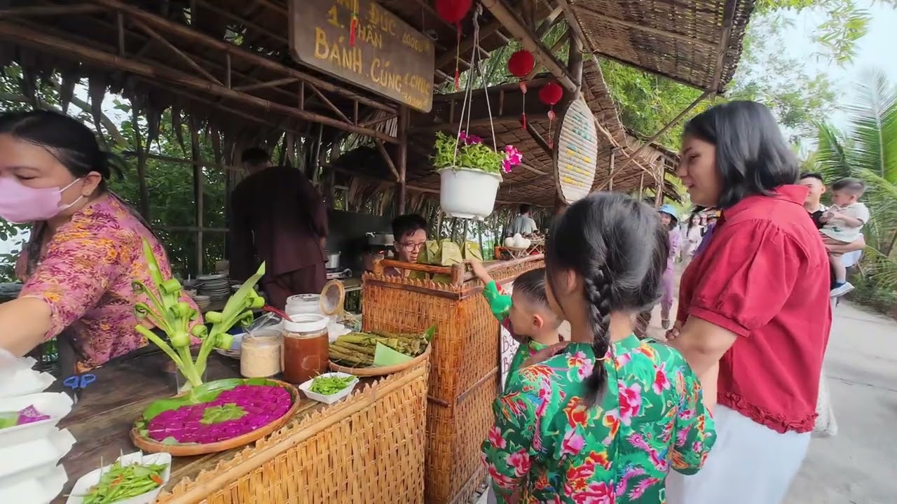 Một chiều về cù lao | chợ quê Tân Thuận Đông nức lòng du khách