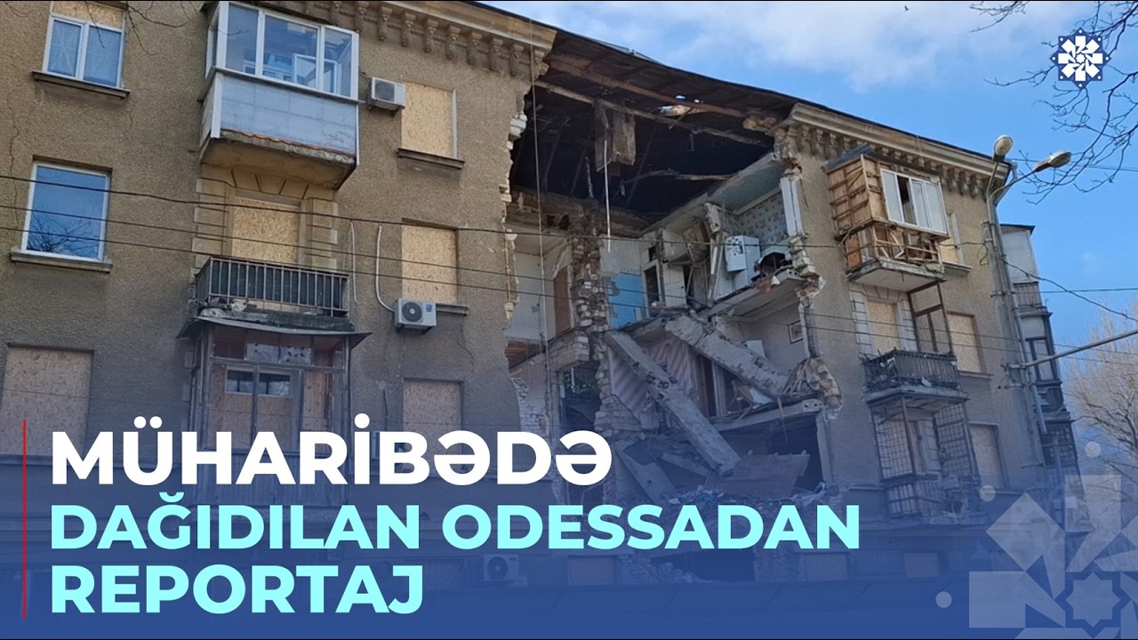 Rusiyanın hava hücumlarından dağılan Odessa