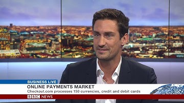 Checkout.com CEO Guillaume Pousaz talks about online payments on BBC Business Live Inside Track