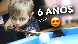 6 Years Old Kid Plays Pool Flawlessly The Billartist