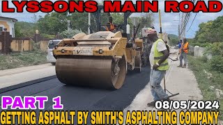 SMITH'S ASPHALTING COMPANY ADDING THE SECOND LAY OF ASPHALT SOUTHERN COASTAL HIGHWAY IP screenshot 3