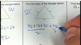 Math 3HP Final Trig Exam Study Guide Solutions