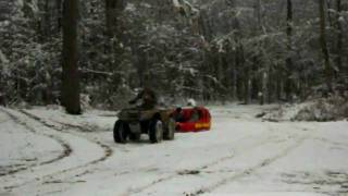 redneck sled ride 2