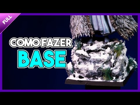 FULL - Fazendo uma base para miniaturas