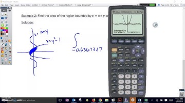 Area Between Curves II Example 2