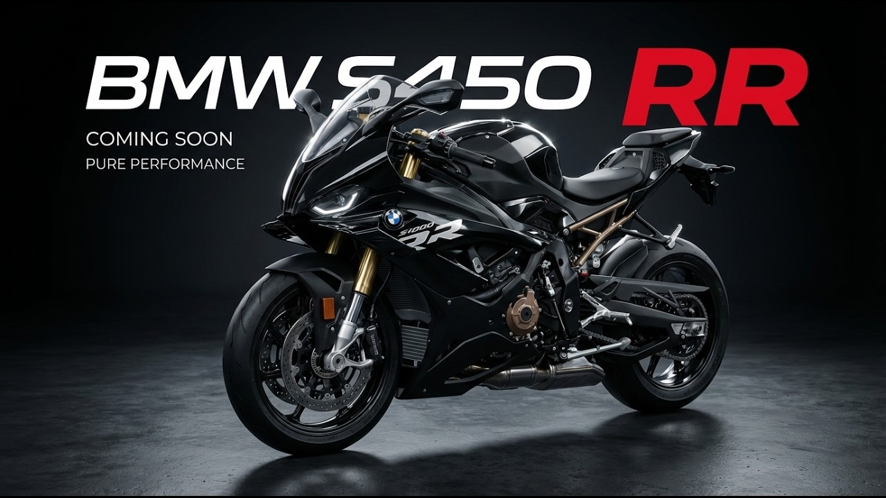 В 2026 году появится совершенно новый BMW 450RR 🔥Новый супербайк объемом 450 куб. см с ДНК S1000RR