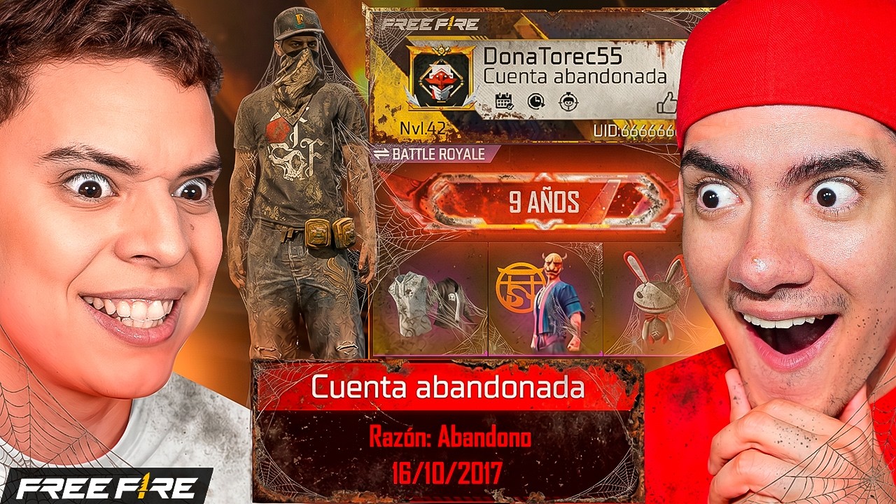 ¡ABADONAMOS NUESTRA NUEVA CUENTA MILLONARIA EN FREE FIRE! *1.000.000 DE DIAMANTES *