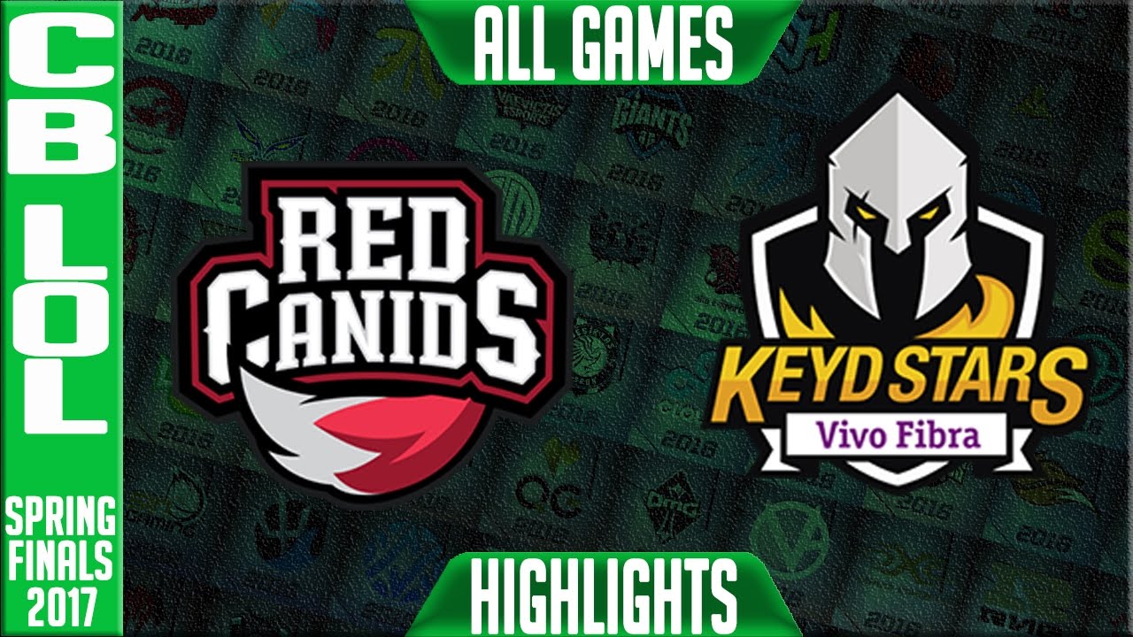 KEYD vs RED Highlights All Games - CBLoL Spring Finals 2017 - KEYD vs RED All Games