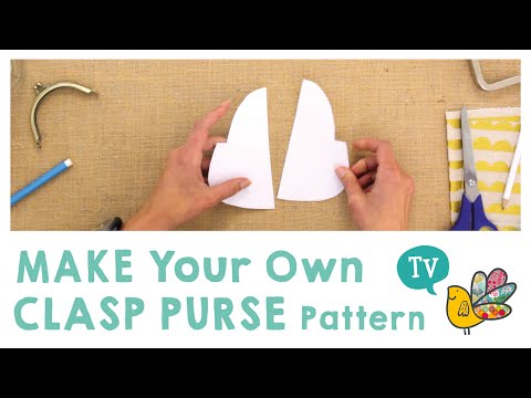 Make Your Own Clasp Purse Pattern.