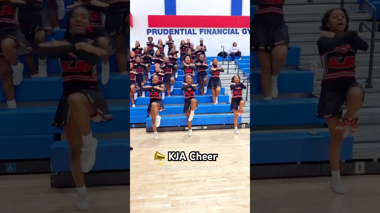 🏀❤️🖤 KJA CHEER MOVES 📣 