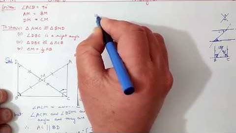 Chapter:7 Ex.7.1 (Q.8) Triangles | Ncert Maths Class 9 | Cbse.