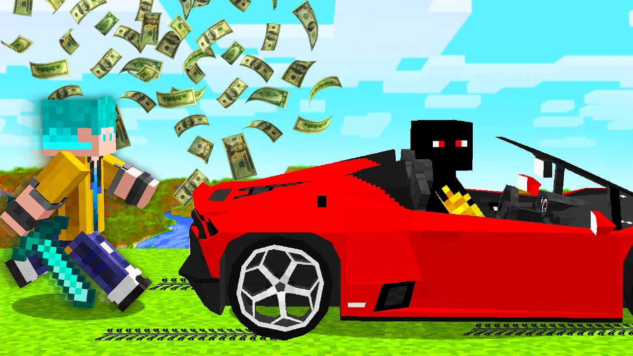 Майнкрафт, Беглый миллиардер против бедного охотника