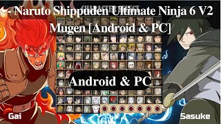 Naruto Shippuden Ultimate Ninja 6 V2 Mugen [Android & PC]